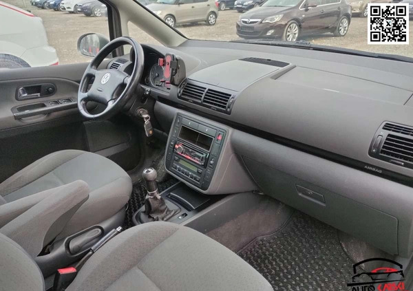Volkswagen Sharan cena 22500 przebieg: 240000, rok produkcji 2009 z Narol małe 631